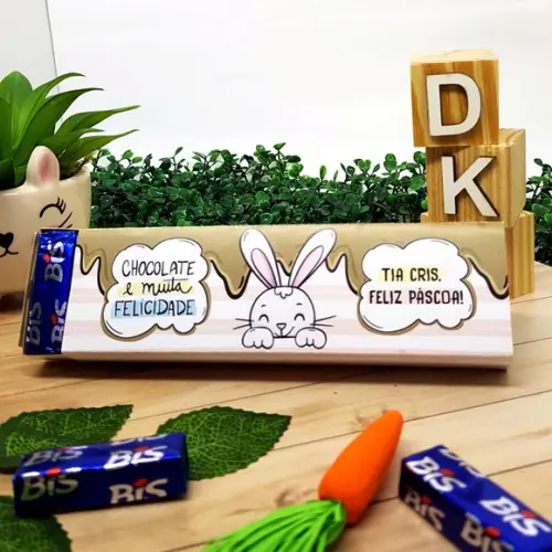 Caixa de Bis Páscoa Personalizada