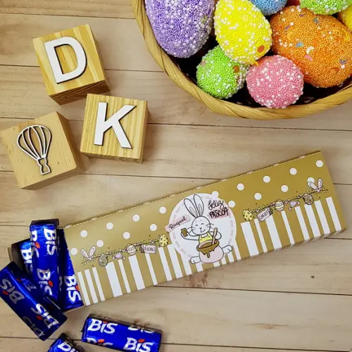 Caixa de Bis Páscoa Personalizada