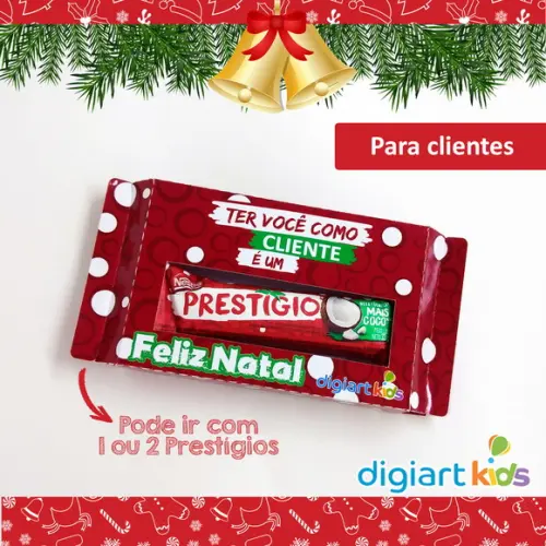 Caixa Prestígio de Natal Ano Novo
