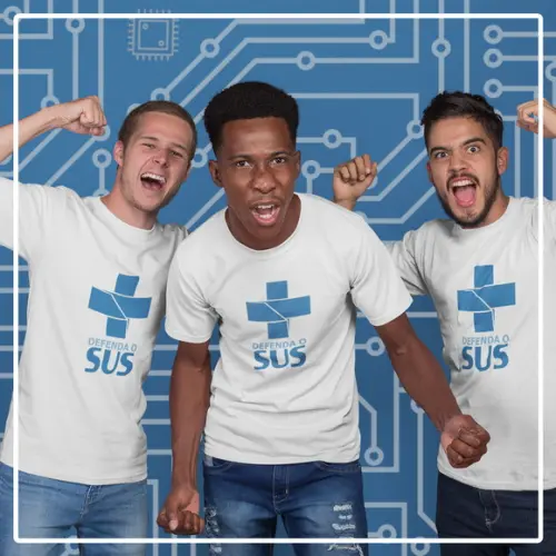 Camisa Defenda o SUS