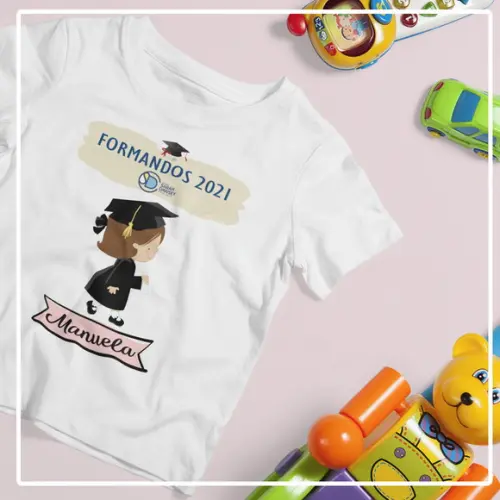 Camisa para Formatura com Nome
