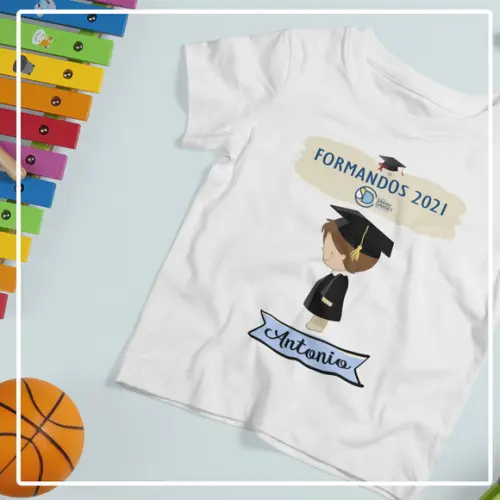 Camisa para Formatura com Nome