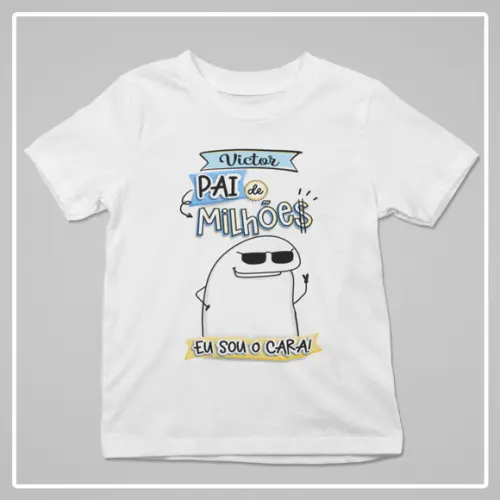 Camisa Poliéster Dia dos Pais