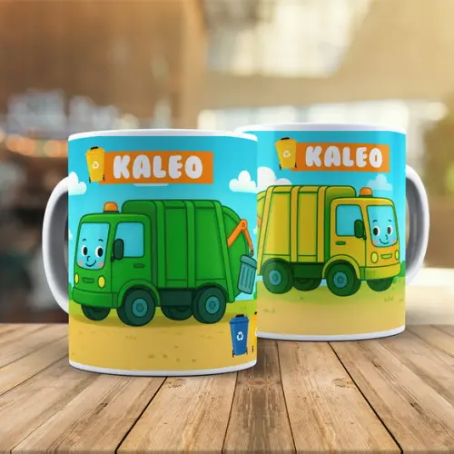 Caneca Caminhão do Lixo