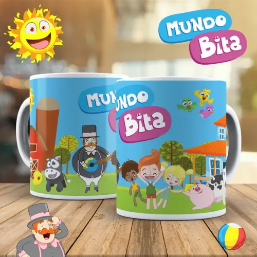 Caneca Bita na Fazendinha