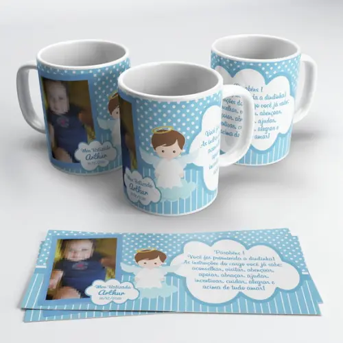 Caneca de Cerâmica Batizado