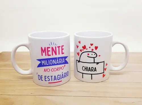 Caneca De Cerâmica Flork Estagiário