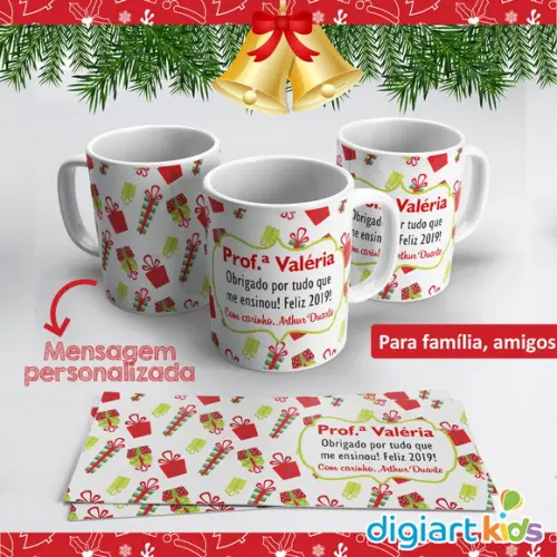 Caneca de Natal Presentes