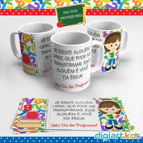 Caneca Dia dos Professores Abc