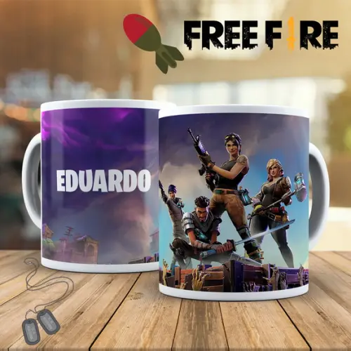 Caneca Free Fire