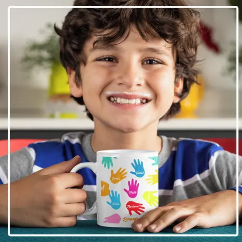 Caneca Formatura com Nomes dos Alunos da Turma