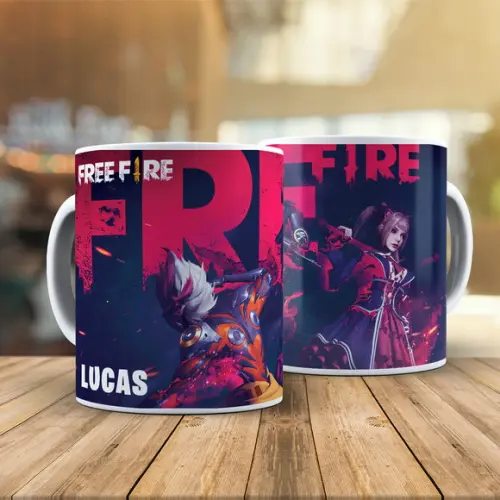 Caneca Free Fire