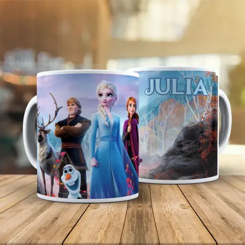 Caneca Frozen 2 Ana Elsa