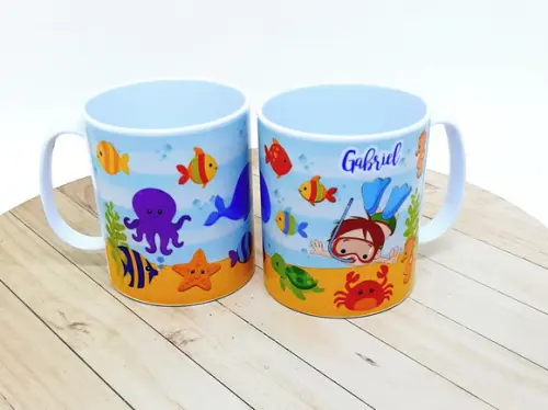 Caneca Fundo do Mar
