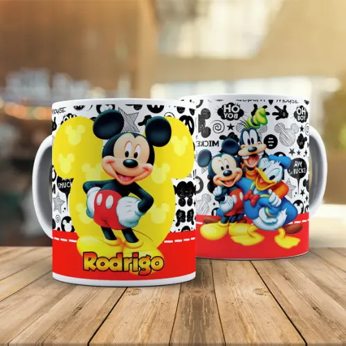 Caneca Mickey e Amigos