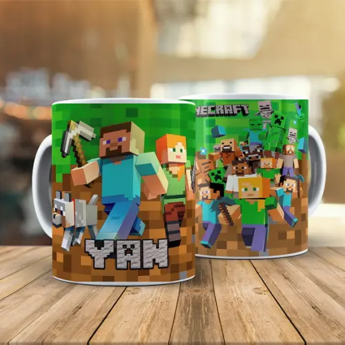 Caneca Minecraft