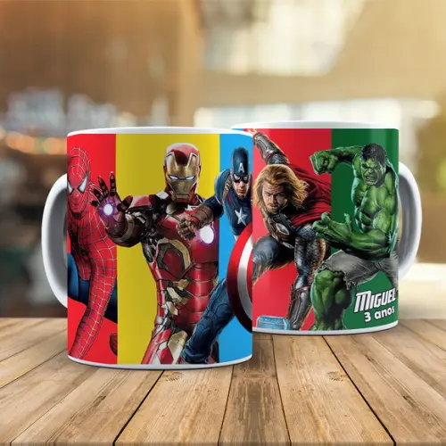 Caneca os Vingadores
