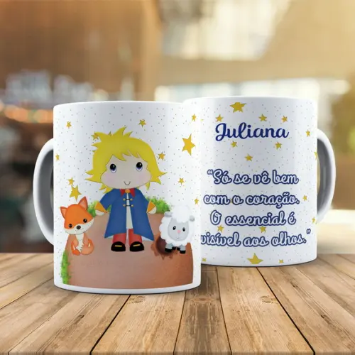 Caneca Pequeno Príncipe