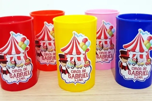 Cofrinho Personalizado Circo