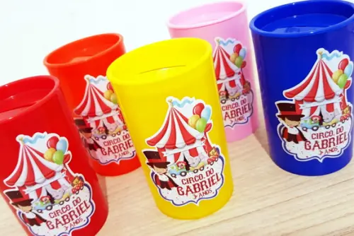 Cofrinho Personalizado Circo