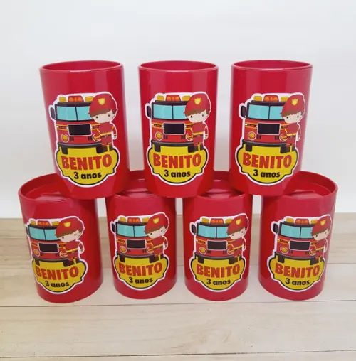 Cofrinho Personalizado Bombeiro
