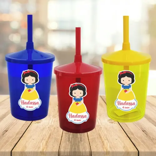 Copo Branca de Neve Cute