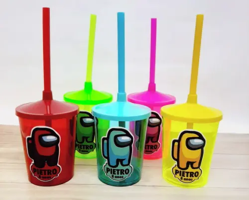 Copo Mini Shake Personalizado Among Us