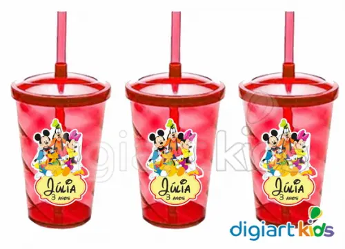 Copo Shake Twister - Mickey e amigos