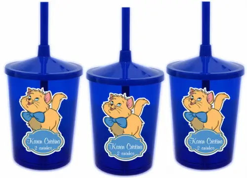 Copo Shake Twister Aristogatos