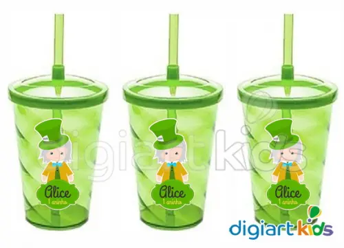 Copo Shake Twister Chapeleiro Alice