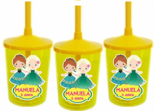 Copo Shake Twister Frozen Fever