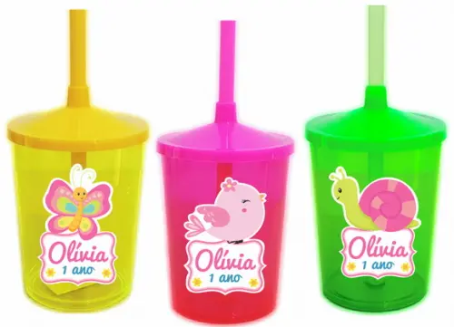 Copo Shake Twister Jardim