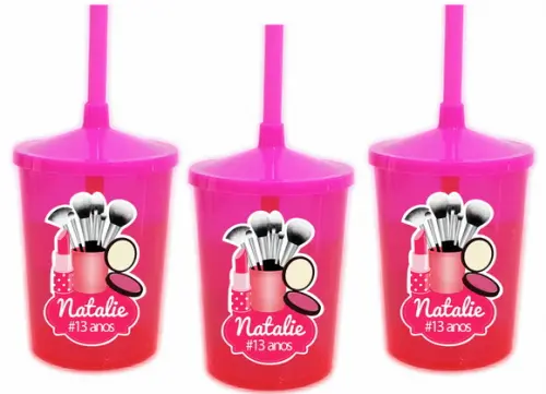 Copo Shake Twister Maquiagem