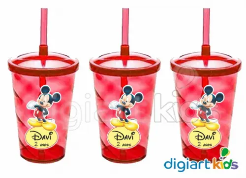 Copo Shake Twister Mickey