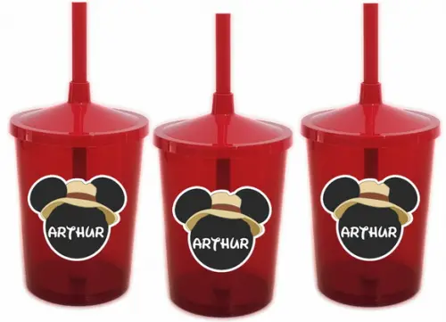Copo Shake Twister Mickey Safari