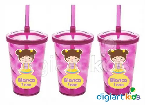 Copo Shake Twister Palhacinha