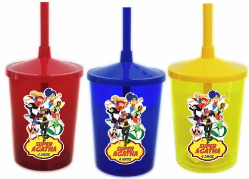 Copo Shake Twister Super Girls