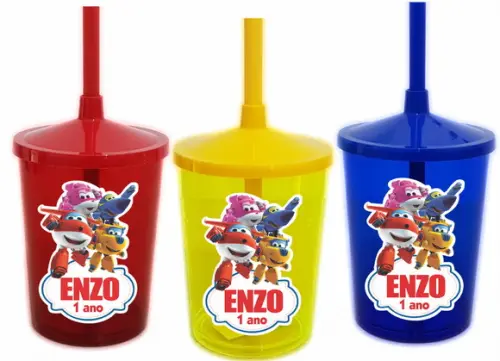 Copo Shake Twister Super Wings