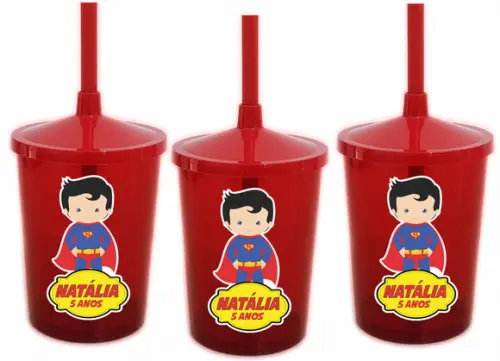 Copo Shake Twister Superman