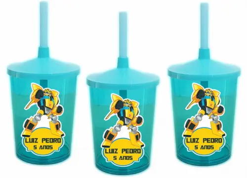 Copo Shake Twister Transformers