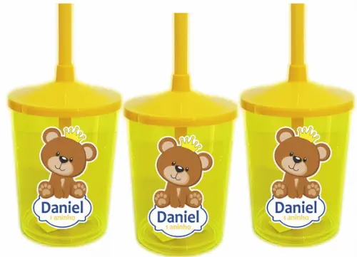 Copo Shake Twister Urso Rei