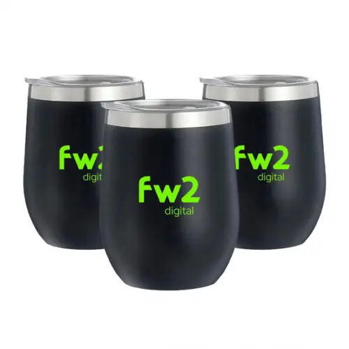Copo Térmico 350ml com Tampa de Acrílico Personalizado
