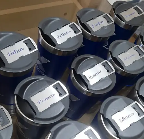 Copo Térmico com Abridor com Nome Personalizado