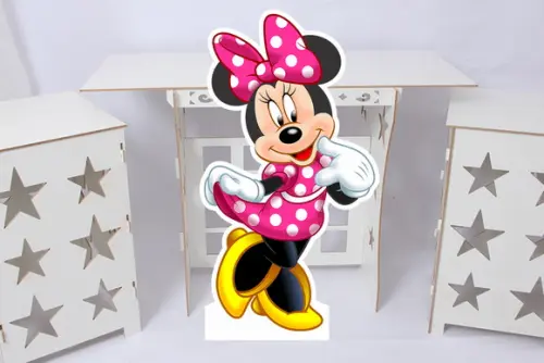Display de Chão 75cm Minnie Rosa