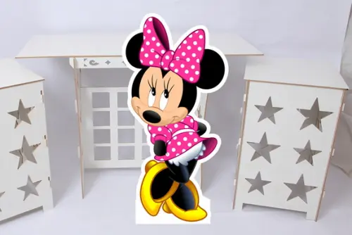 Display de Chão Minnie Rosa