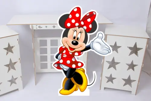 Display de Chão Minnie Vermelha