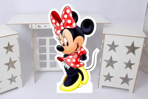 Display de Chão Minnie Vermelha