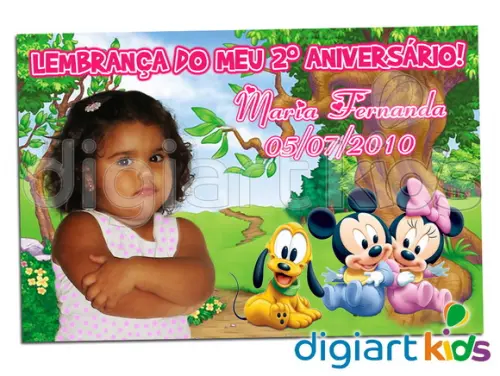Imã de geladeira Baby Disney