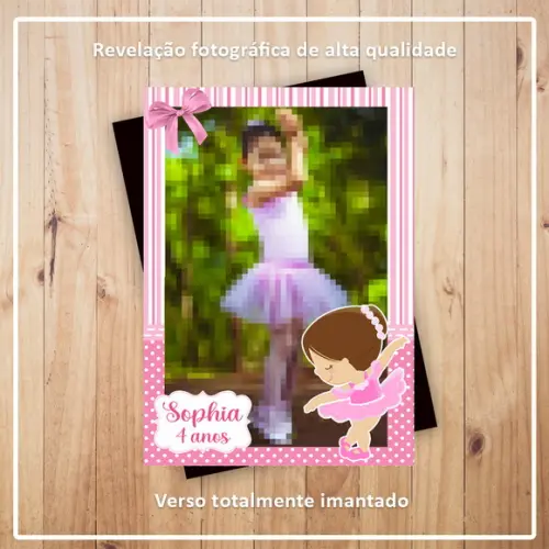 Imã de Geladeira Bailarina