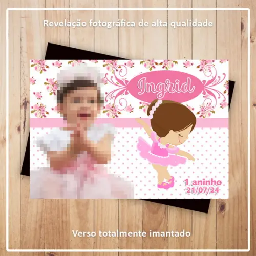 Imã de Geladeira Bailarina